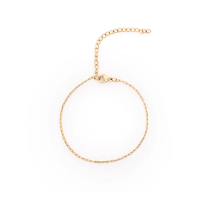 arany színű apró szemű karlánc