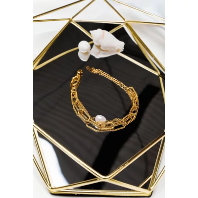 karláncok gyönggyel