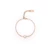 rose gold karlánc cirkóniával