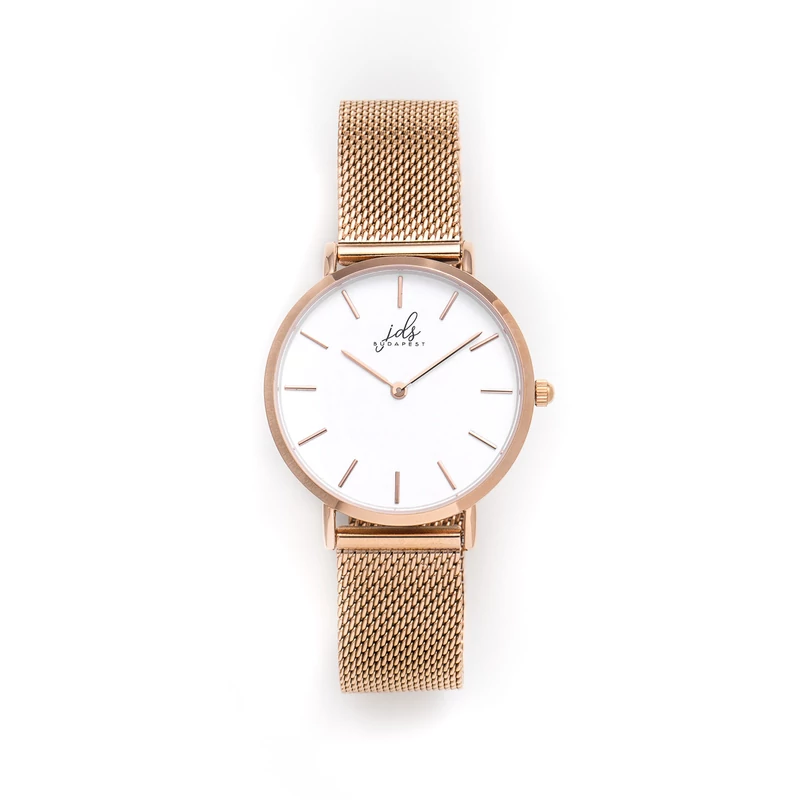 rose gold fehér női karóra
